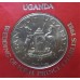 UGANDA 1981 . TEN 10 SHILLINGS . ROYAL WEDDING . DIANA/CHARLES